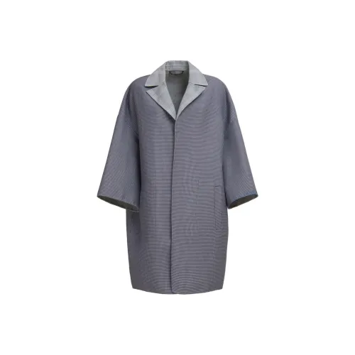 MARNI Темно-синий Синий Мужское Пальто