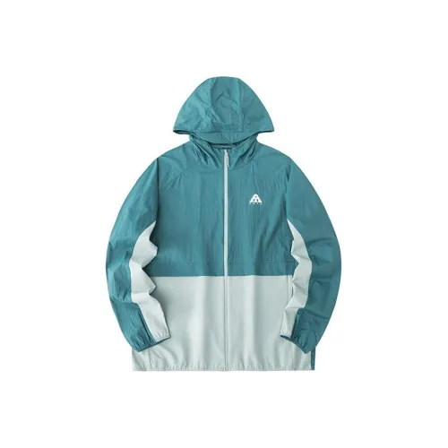 ANTA Водонепроницаемый УФ-защита Одежда с защитой от солнца Унисекс Шалфейно-зеленый Бобовый Серо-зеленый