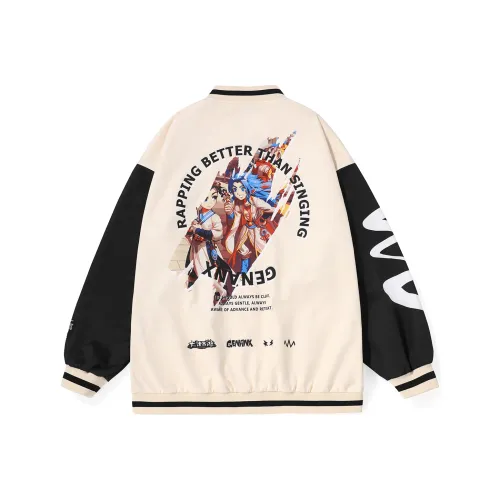 GENANX x 'DAHUAXIYOU'SHOUYOU' Бейсбольная куртка Унисекс