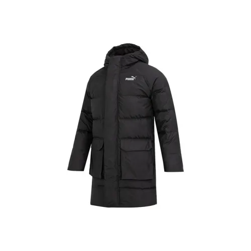 PUMA PAMELA Co Бренд Мужской Пуховик Черный