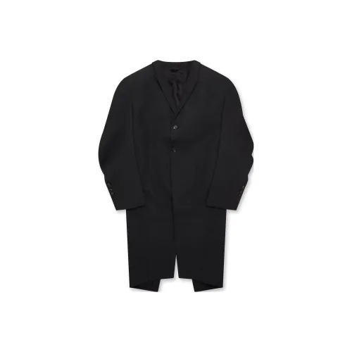 RICK OWENS Черное Унисекс Пальто