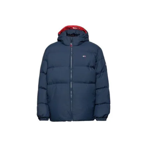 Tommy Hilfiger Синий Мужской Пуховик