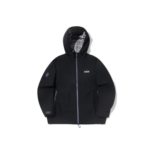 LINING Водонепроницаемый Ветрозащитный And Дышащий Ветровка Унисекс Черный