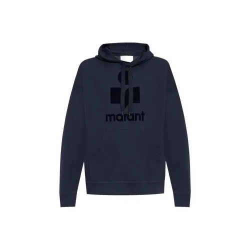 ISABEL MARANT SS25 Толстовка Мужской Midnight Blue