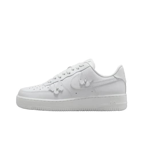 Nike Air Force 1 Slip Resistant Abrasion Resistant Низкие Кроссовки для скейтбординга Женские Белые