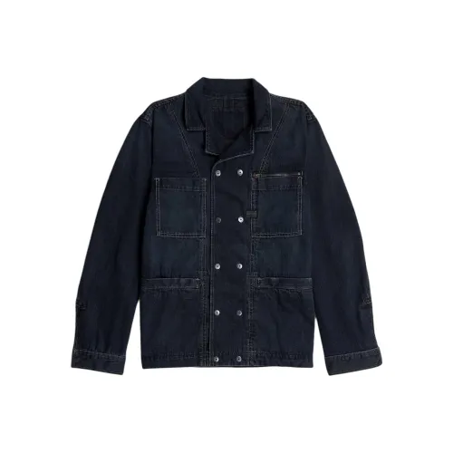 STAR RAW Темно-синий Синий Мужской Деловой костюм
