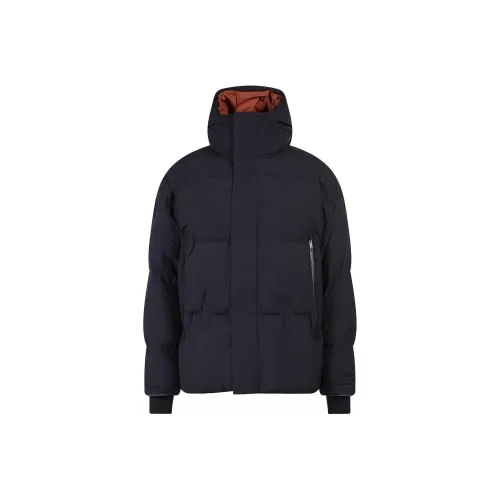 Ermenegildo Zegna Черный Мужской Пуховик