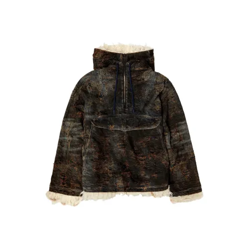 DIESEL Denim Jacket Unisex Black DIESEL Деним Куртка Унисекс Черный