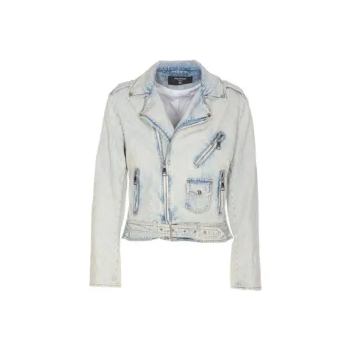 BALMAIN Denim Jacket Men's Blue