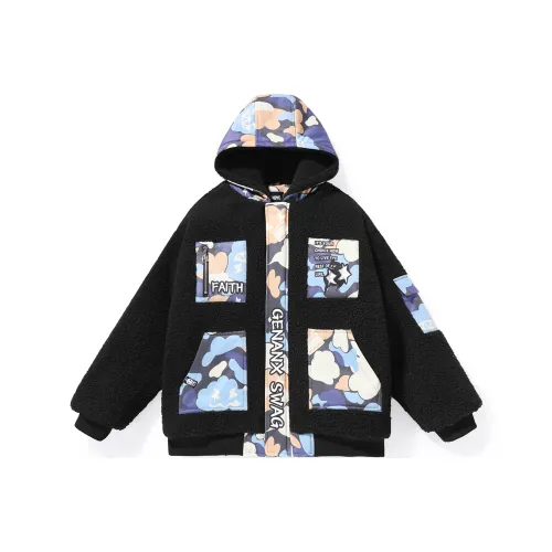 GENANX Унисекс Бархатные Куртки