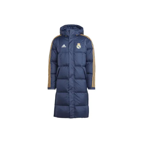 Adidas Real Madrid Ink Синий Мужской Пуховик