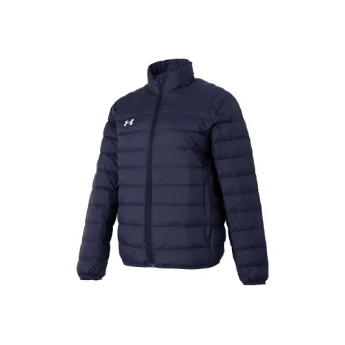 Under Armour Темно-синяя унисекс пуховая куртка