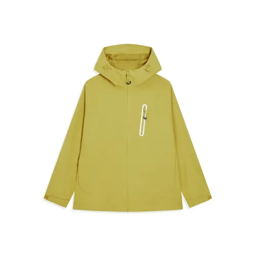 XTEP Поход Водонепроницаемый Ветровка Унисекс Кленовый Лист Зеленый