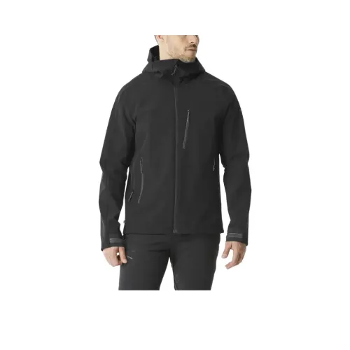 DECATHLON Водонепроницаемый и Дышащий Теплый Ветровка Мужской Дымчатый Черный