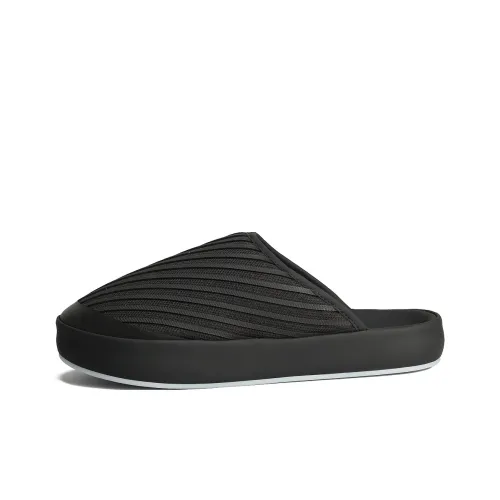 TIEKE Резиновая подошва противоскользящие домашние тапочки мужской черный