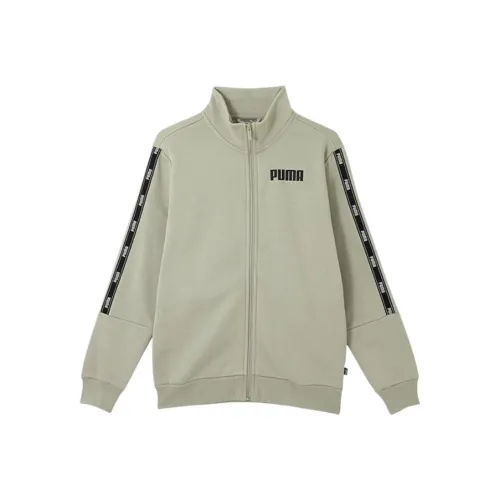 PUMA Куртки и Пальто Мужской Грязь Трава Серый