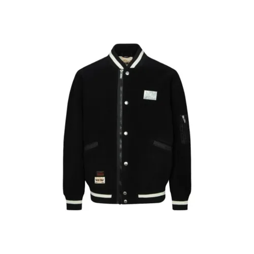 EVISU Мужские черные куртки