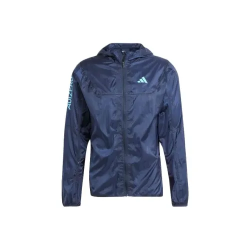 Adidas Adizero Куртка Мужская Легенда Чернила Синий