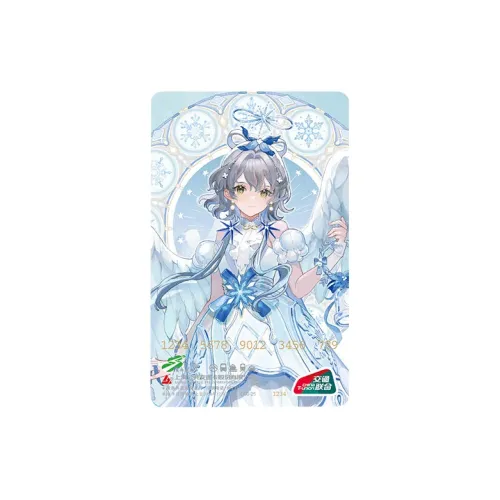 MOEYU Ло Тяньи Шанхай Общественный Транспорт Карты Снег Ангел Мерч по IP