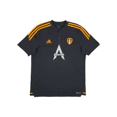 Adidas Leeds United T-Shirt Unisex Black