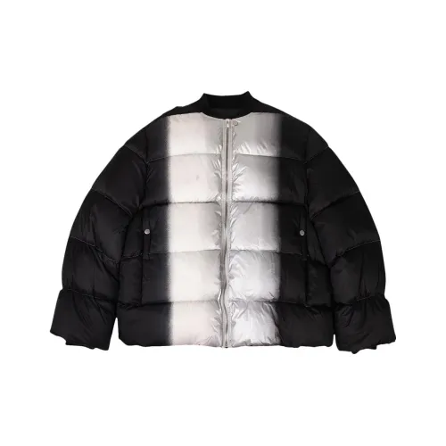 RICK OWENS совместный бренд Черный Мужской Пуховик