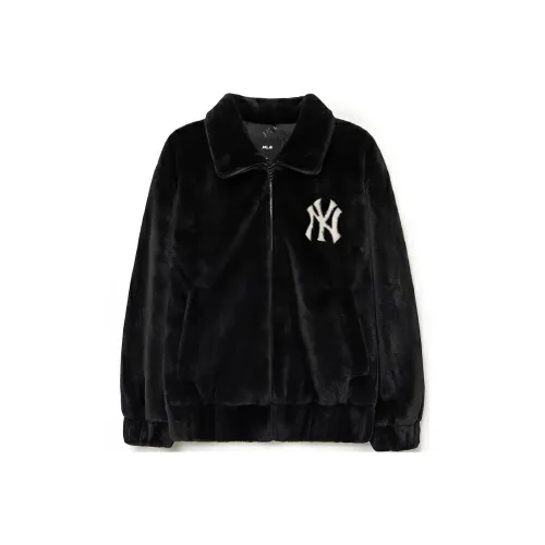 MLB Черный Унисекс Бархатные Куртки