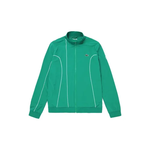 LACOSTE Collaboration Djokovic Collaboration Зеленый FAF Мужские Куртки