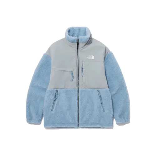 The North Face Синий Унисекс Бархатные Куртки