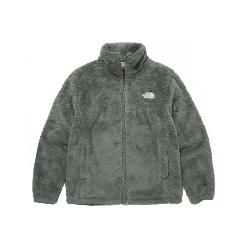 The North Face Зеленая унисекс бархатная куртка