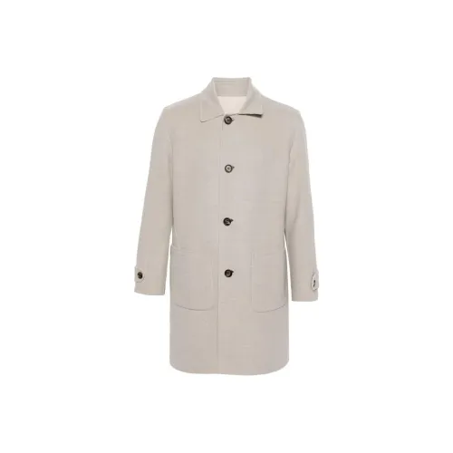 Eleventy FIRSTCLASS Made IN Italy SS24 Пальто Мужское Светло-Серое