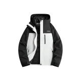 Теплый Белый/Черный (90% Белый Утиный Пух Подкладка + Оболочка Комплект Одежды)
