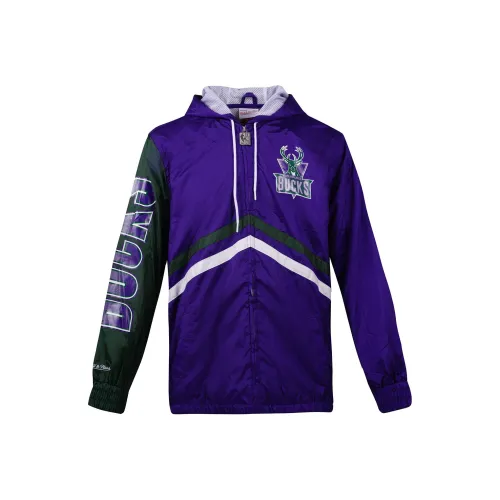 Mitchell Ness Stag Фиолетовый Унисекс Куртки
