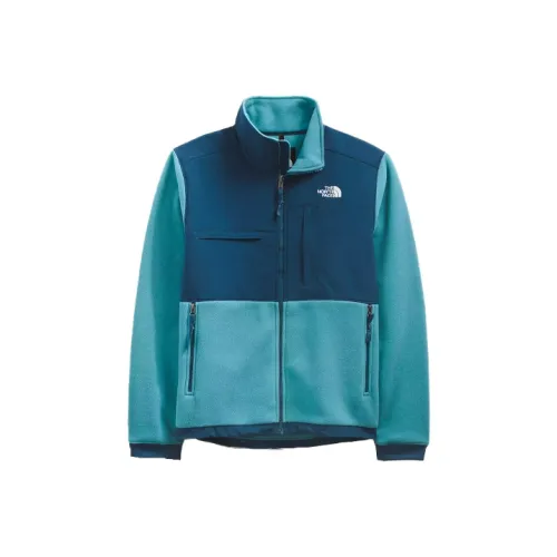 The North Face Озерно-голубой Мужской Бархатные куртки