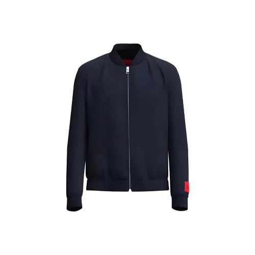 Hugo Boss Темно-синие мужские куртки