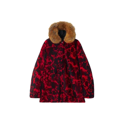 Burberry Red Men's Coat Burberry Красный Мужской Пальто