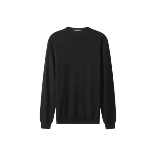 Hugo Boss Черные Мужские Кашемировые Свитера