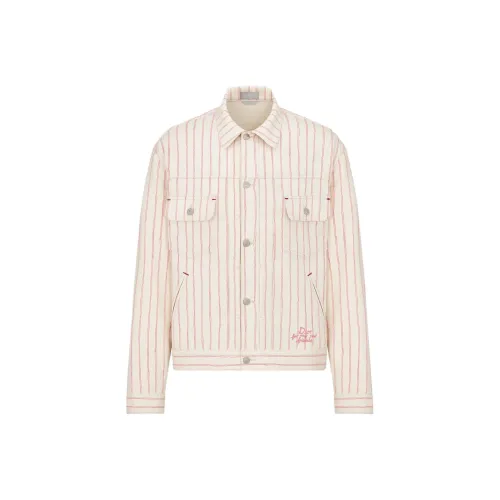 DIOR SS25 Denim Jacket Men's White