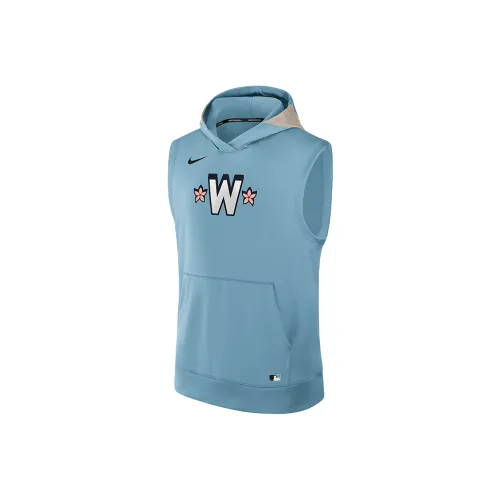 nike x MLB Dri FitWashington Толстовка Мужская Синяя