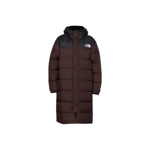 The North Face Nuptse Пальто Мужское Угольный Коричневый