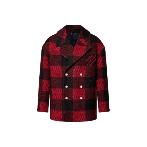 LOUIS VUITTON FW24 Пальто Мужское Многоцветное