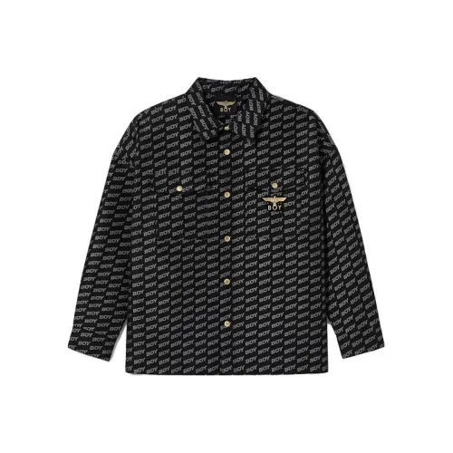 BOY LONDON Мужские черные куртки