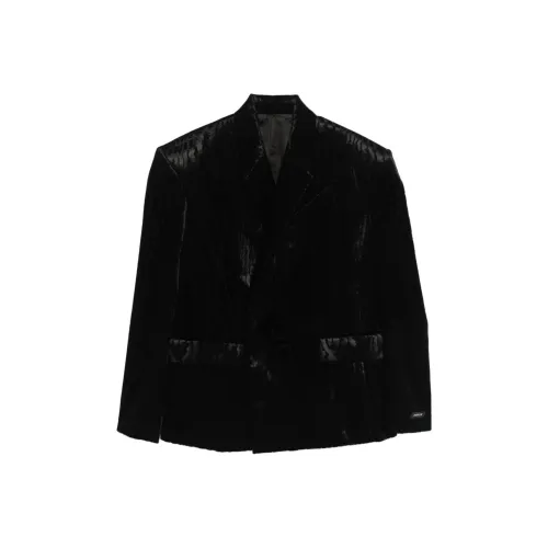 Mugler Деловой костюм мужской черный