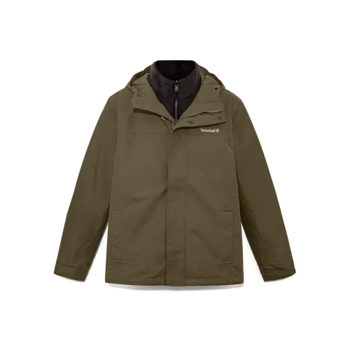 Timberland Ветровка Мужская Армейский Зеленый