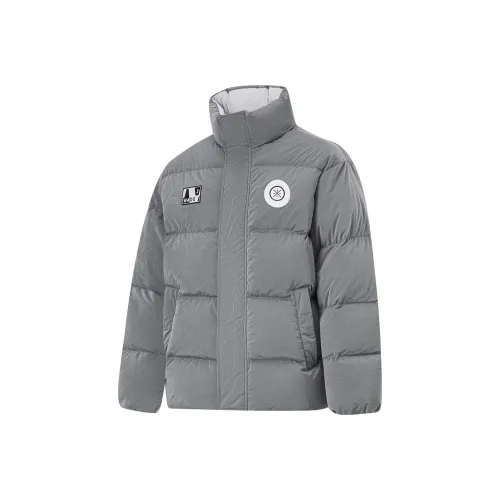LINING Пуховик Мужской Смешанный Цвет Каменный Серый