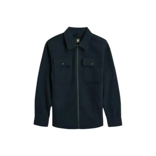STAR RAW Морской Синий Мужская Куртка