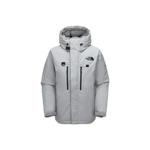 THE NORTH FACE HIMALAYAN ZIP IN Пуховик-парка Зимний Унисекс Серебряный