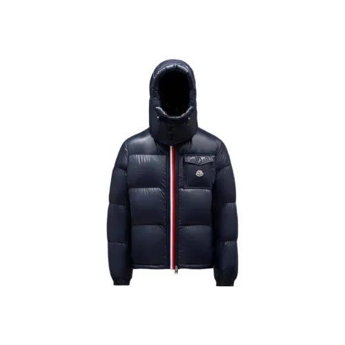 Moncler Montbeliard Series Пуховик Мужской Морской Синий