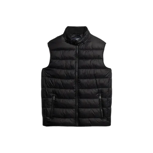SUPERDRY Мужские черные жилеты