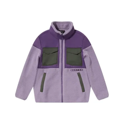 BURTON Фиолетовый Унисекс Бархатные куртки