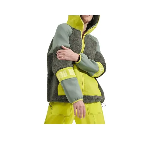 UGG FW23 Куртки и Пальто Унисекс Зеленый